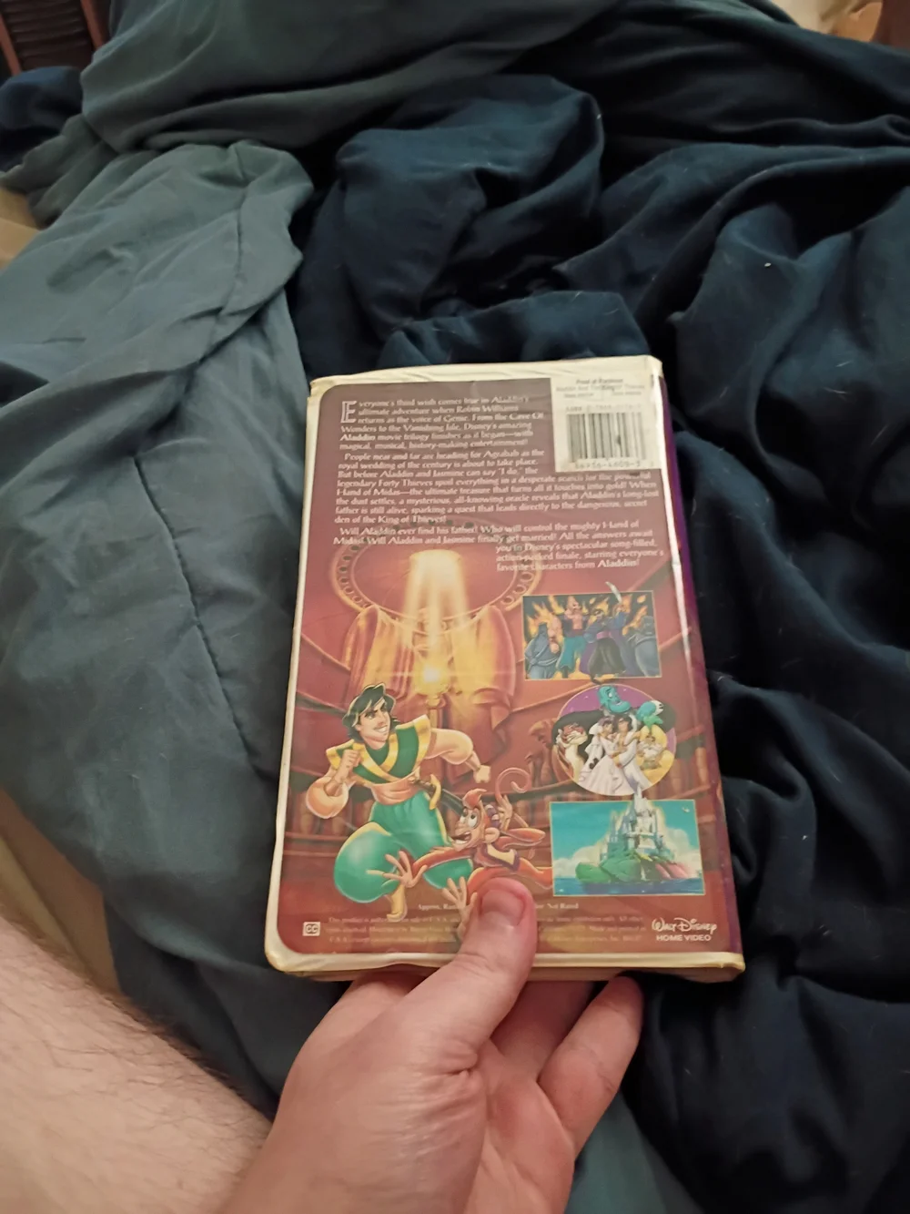 Disney Aladdin on VHS